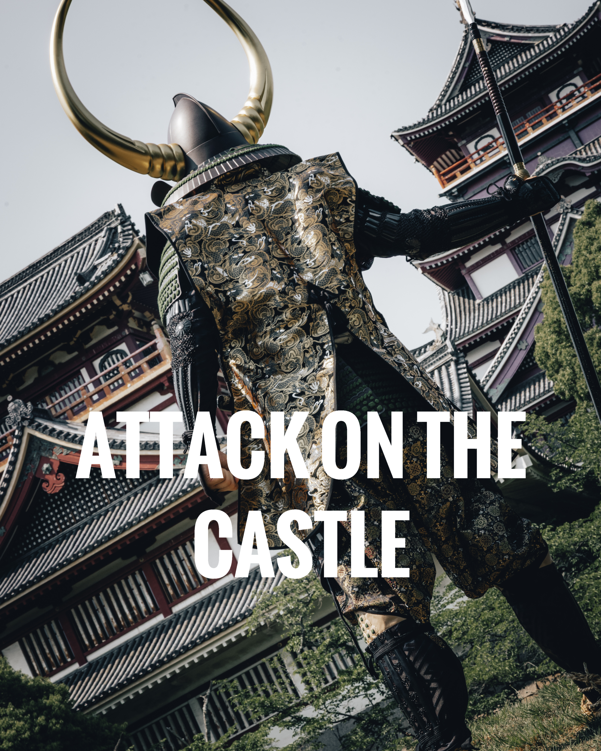 atack on the castle_samurai