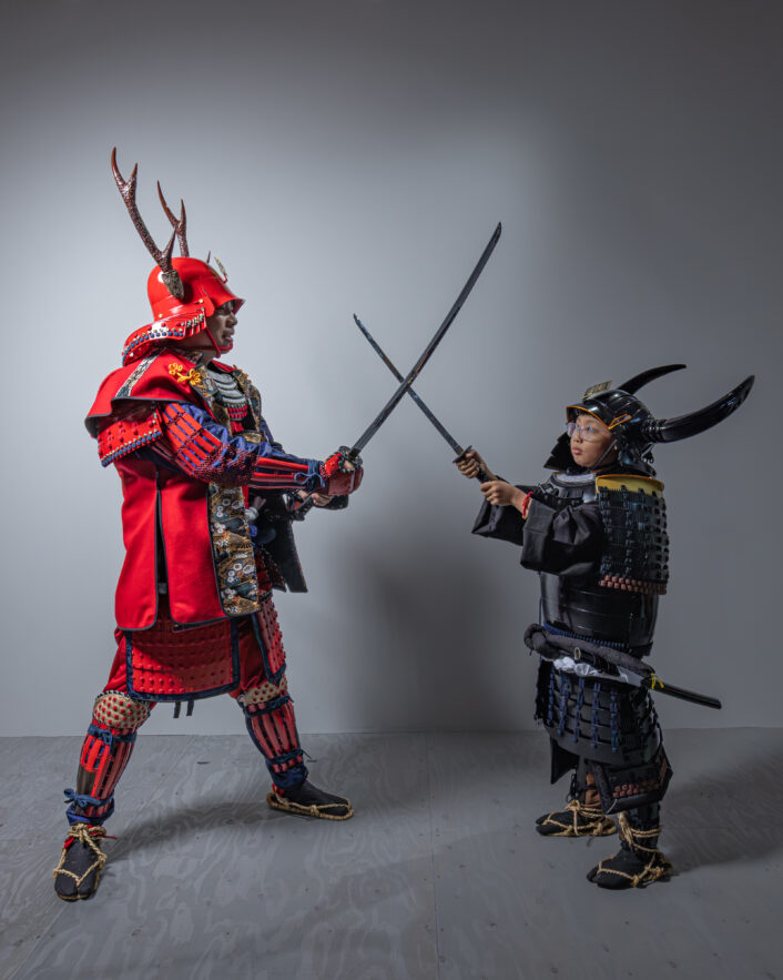 京都の甲冑体験