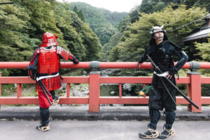 嵐山観光_甲冑体験