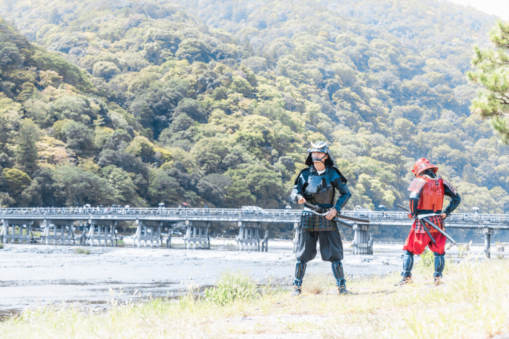 samurai rental armor in kyoto