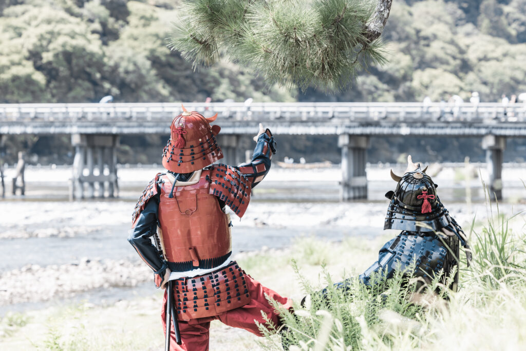 samurai rental armor in kyoto