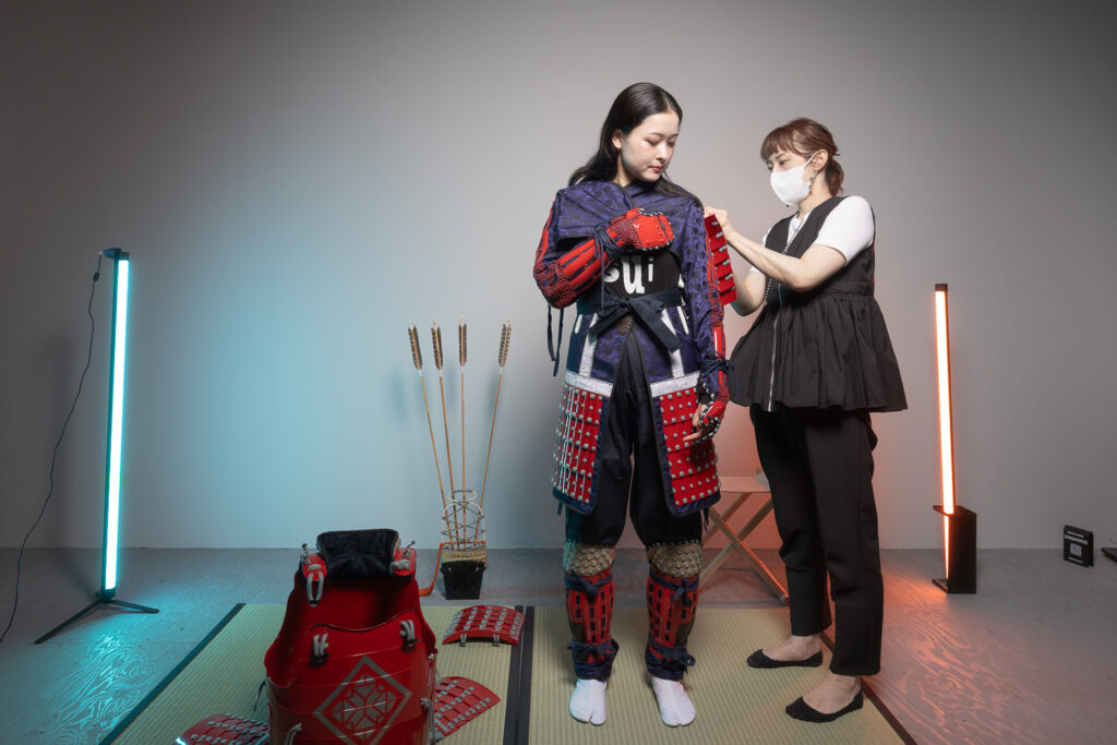 samurai rental armor in kyoto