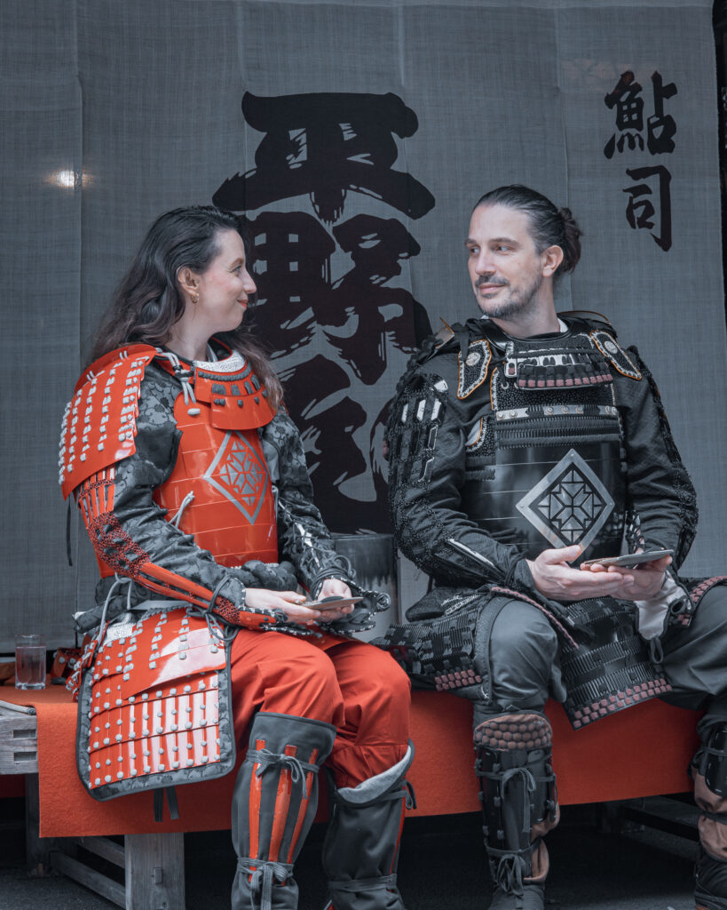amurai armor experience kyoto