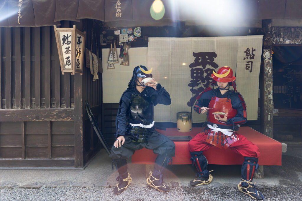 嵐山観光_甲冑体験
