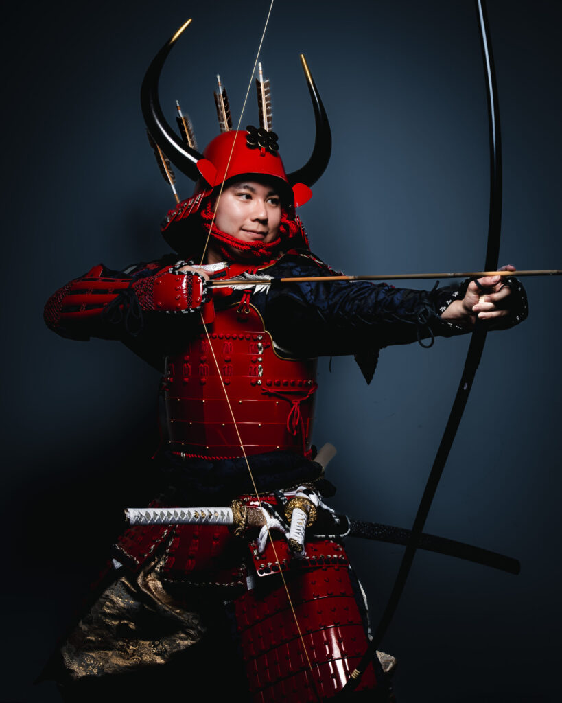 還暦、イベント、七五三などで甲冑体験