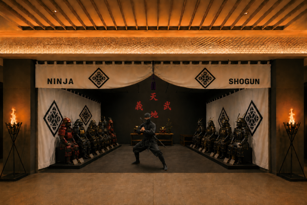 SHOGUN STUDIO JAPAN - HOTEL EMION KYOTO (Samurai, Ninja & Tea Ceremony Experience)